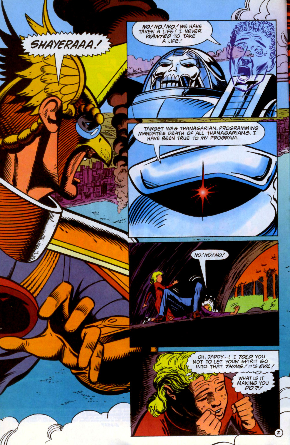 Read online Hawkworld (1990) comic -  Issue #19 - 3