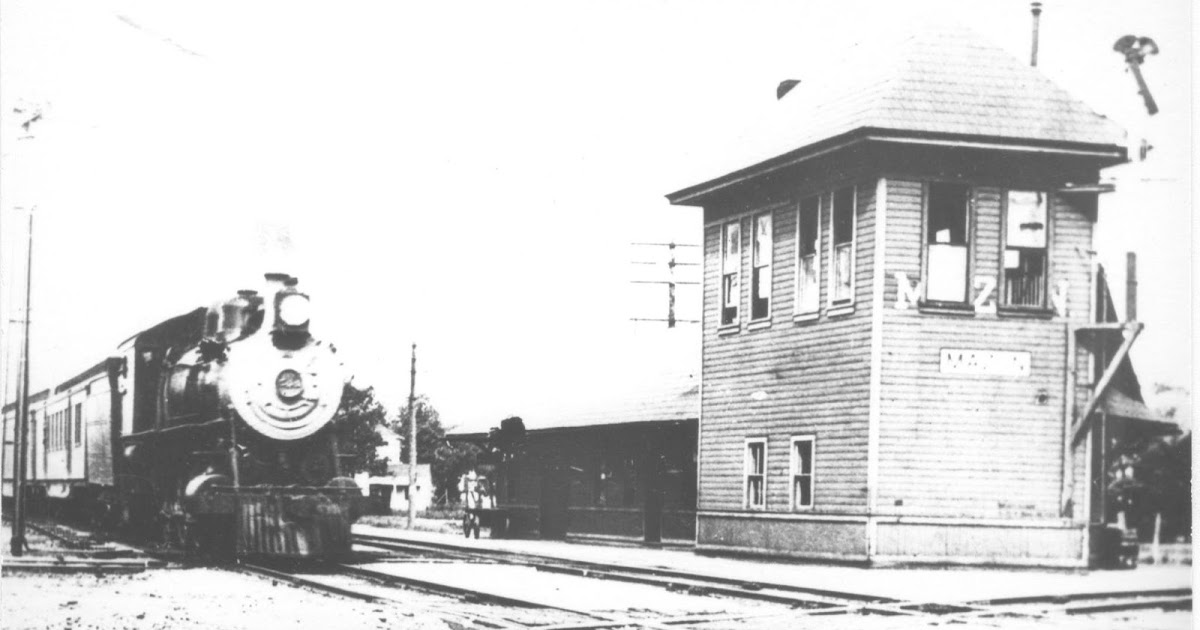 Towns and Nature Mazon, IL Junction Tower K&S and Santa Fe
