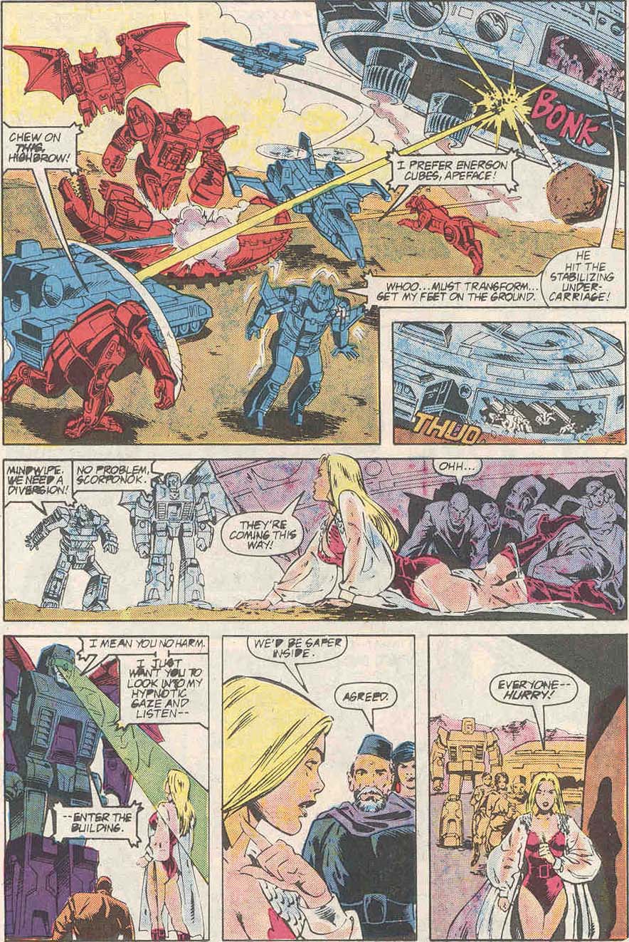 Read online The Transformers: Headmasters comic -  Issue #3 - 19
