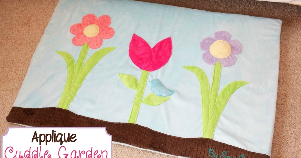 Sew Can Do FREE Pattern Applique Cuddle Garden Rug