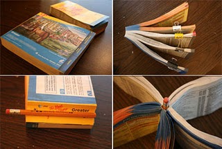 Upcycling the phone book. | the ReFab Diaries