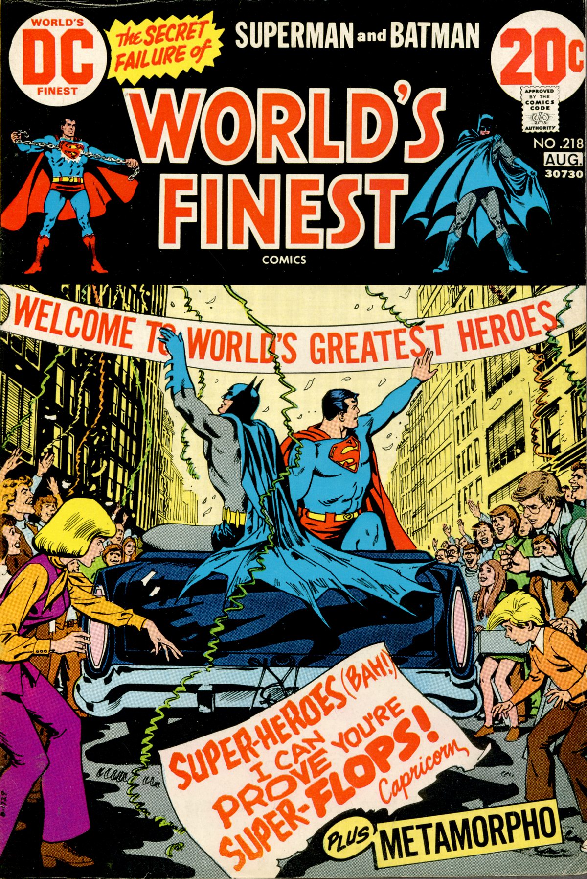 Read online World's Finest Comics comic -  Issue #218 - 1