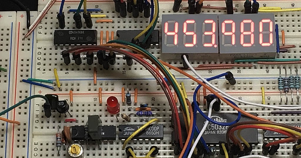 Radio Experimenter's Blog 【回路】Frequency Counter Design, Part 3