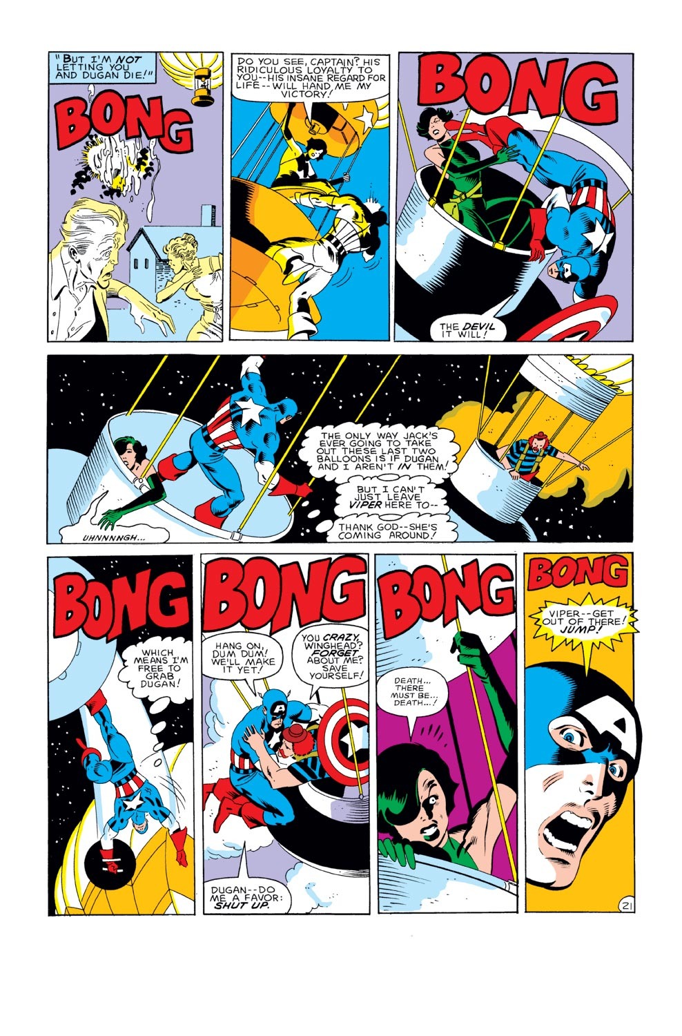 Read online Captain America (1968) comic -  Issue #283 - 22