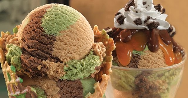 Serving Baskin Robbins Ice Cream Cake Serving Baskin Robbins Ice Cream Cake