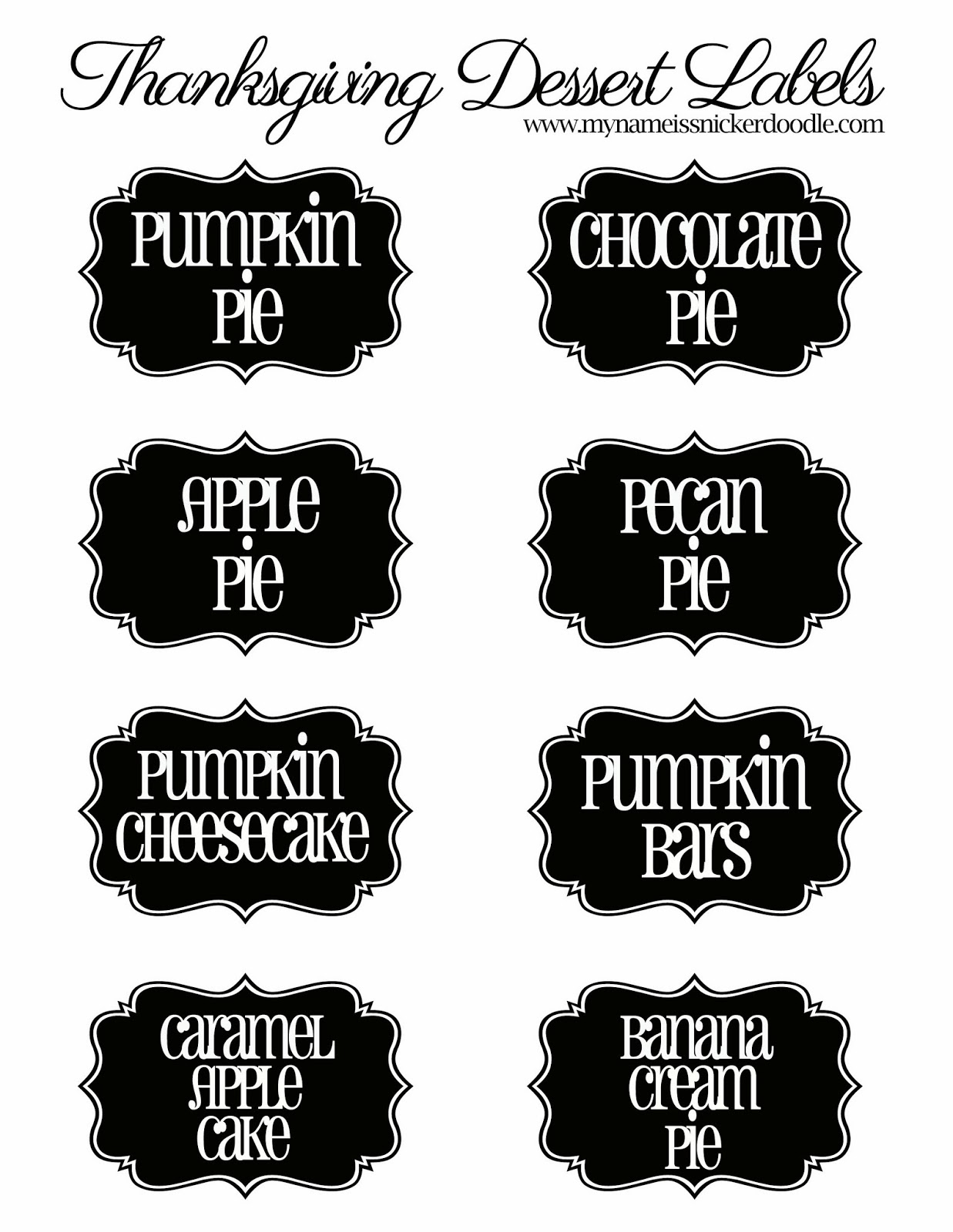 Dessert Labels Template Best Creative Template Dessert Labels Template Best Creative Template