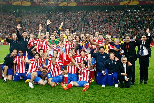 Atlético de Madrid campeón de la Europa League 2012