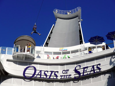 Oasis of the Seas Zip Line