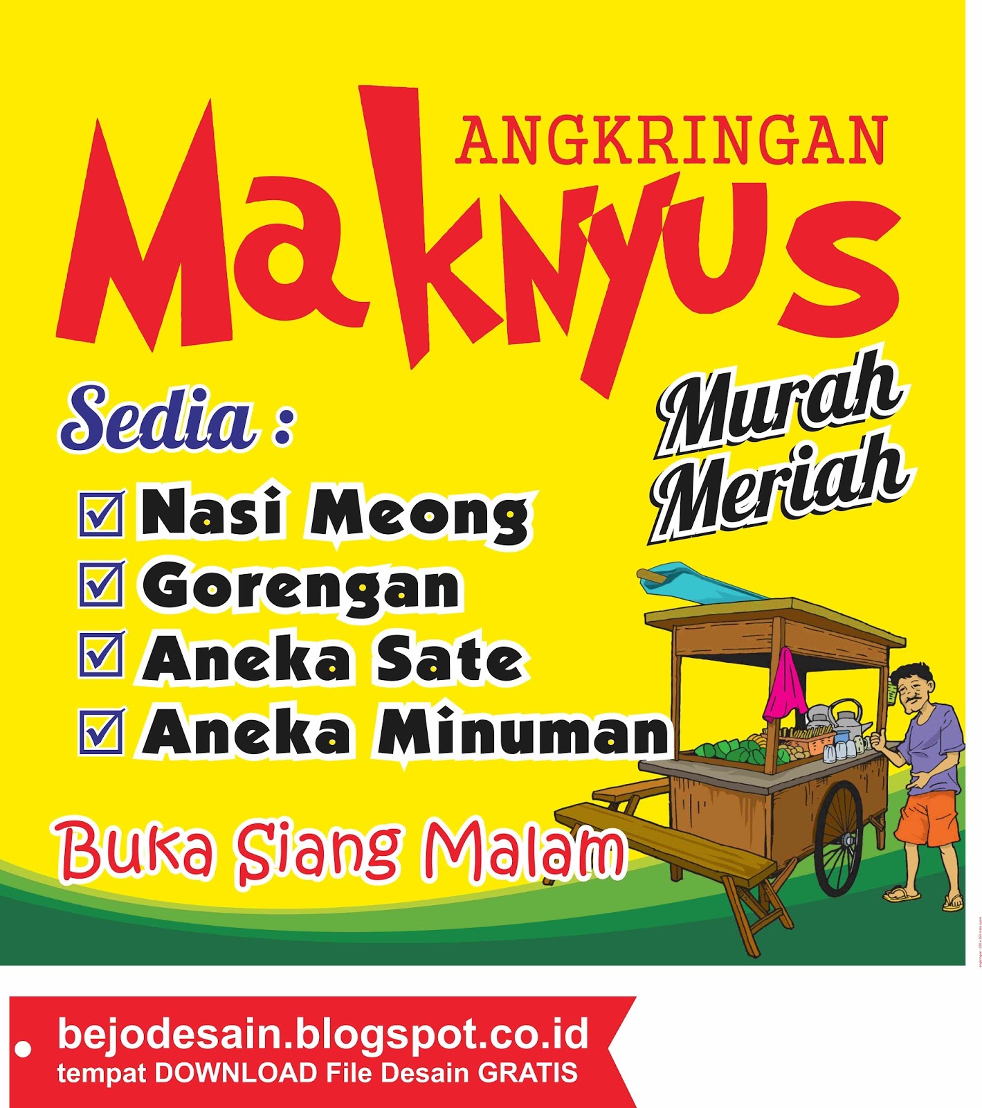 Desain Spanduk Angkringan Keren - desain.ratuseo.com