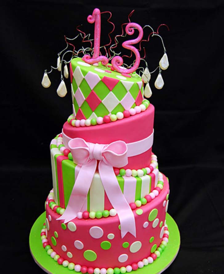 5. Birthday Cake Ideas For Girls 13th Birthday. 