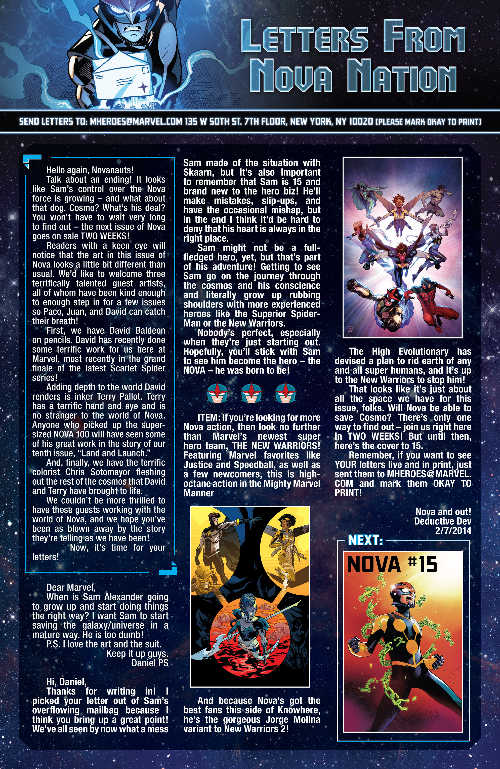 Read online Nova (2013) comic -  Issue #14 - 24