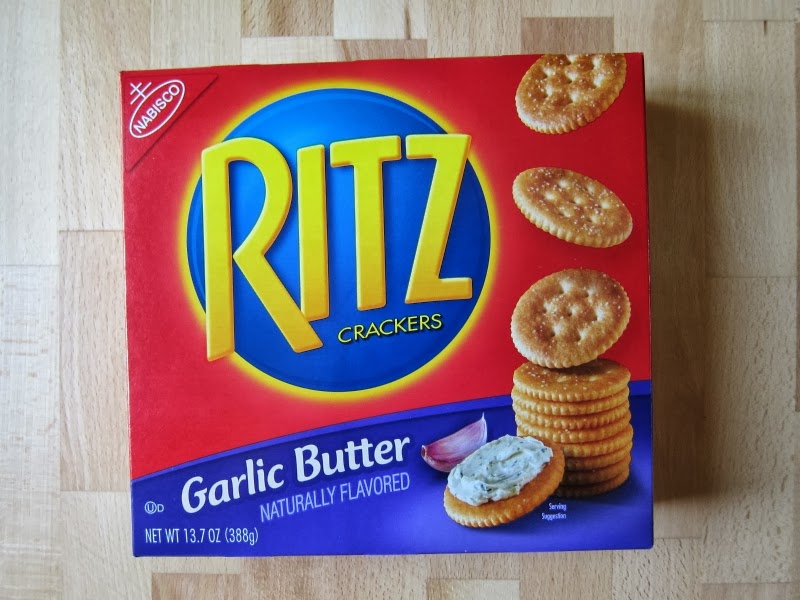 Review Nabisco Garlic Butter Ritz Crackers