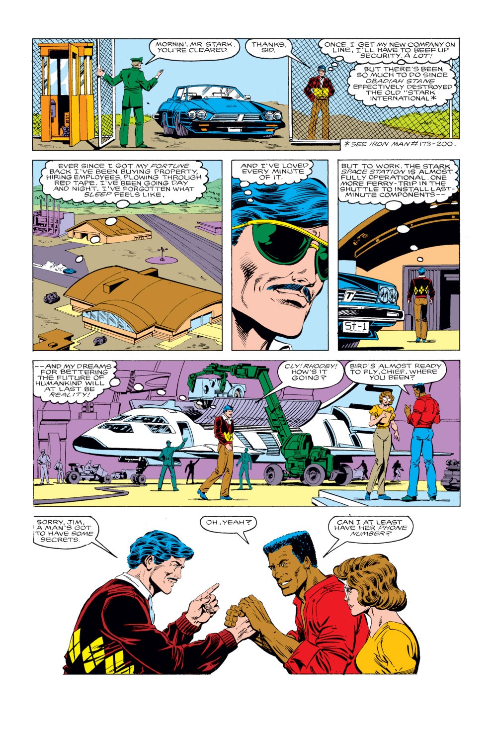 Read online Iron Man (1968) comic -  Issue #215 - 6