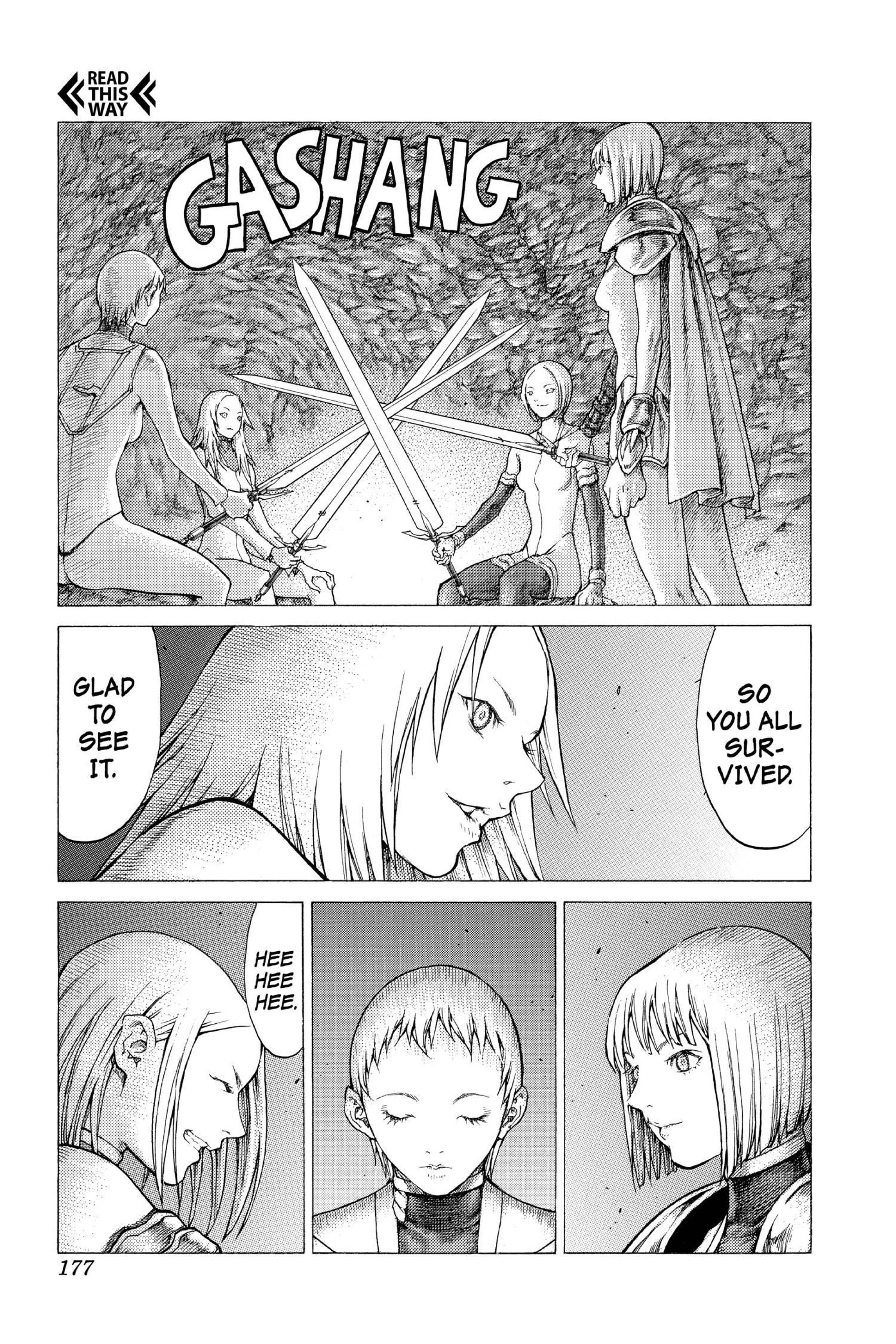 Read online Claymore comic -  Issue #9 - 166