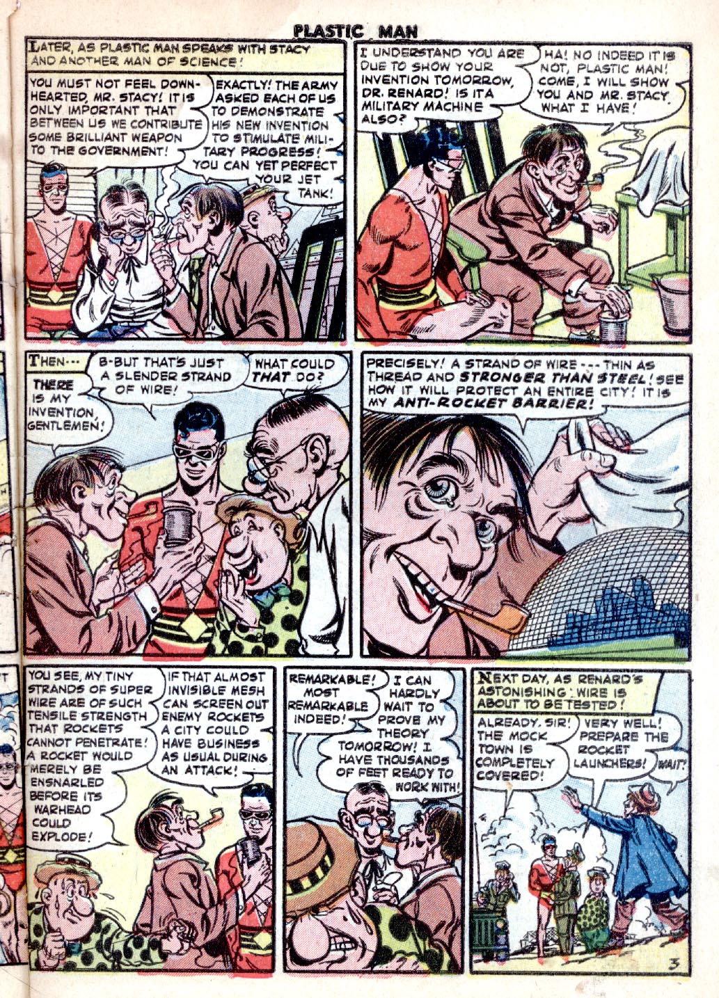 Read online Plastic Man (1943) comic -  Issue #46 - 5