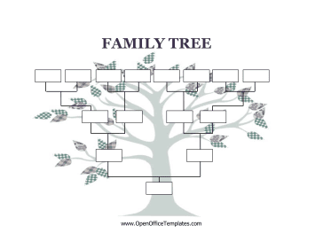 Family Tree Template - Middle School 2016