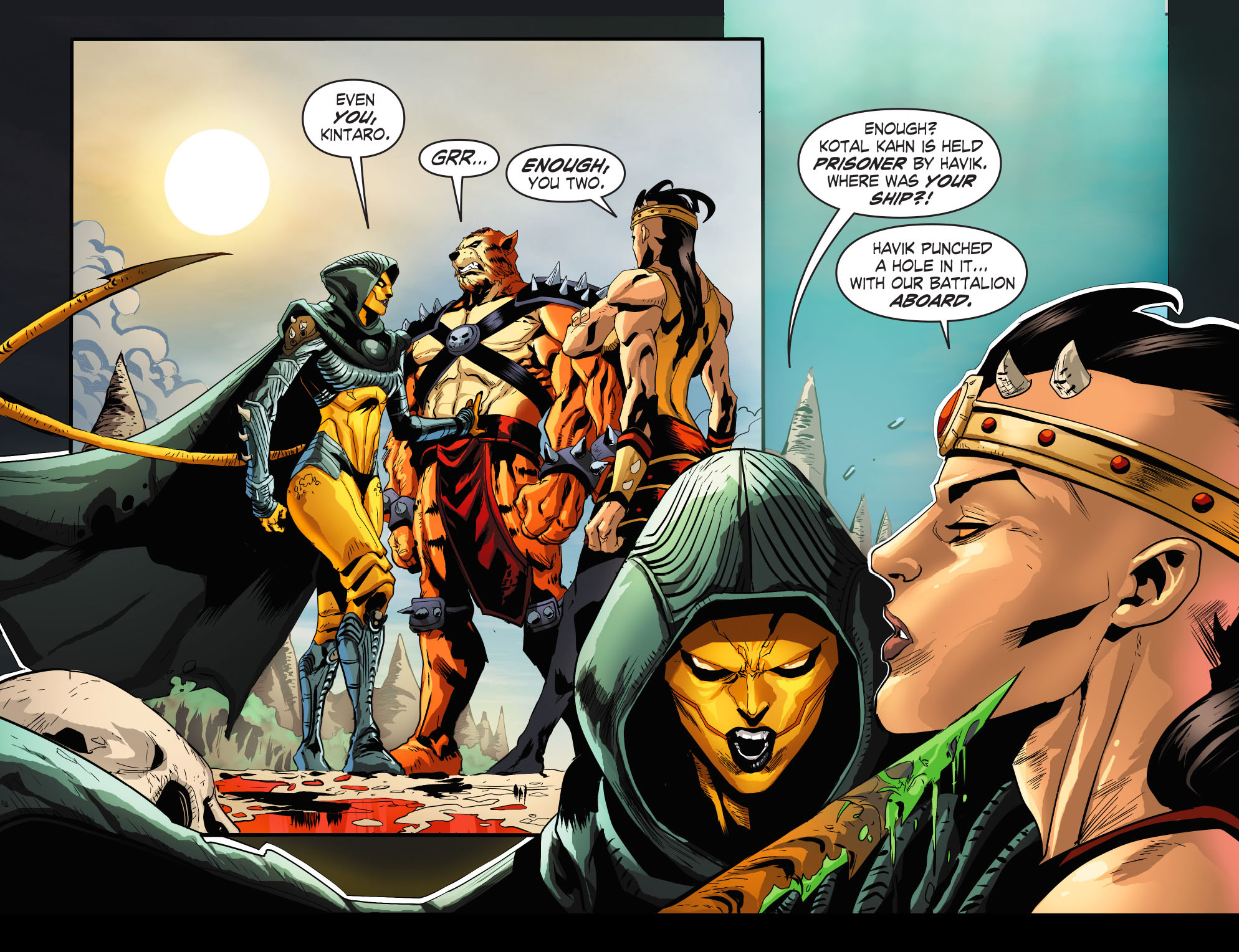 Read online Mortal Kombat X [I] comic -  Issue #31 - 8