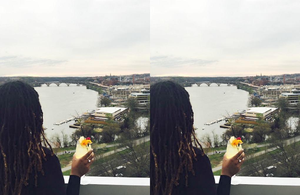 Reflecting At The Top Of The Gate The Real Anjaneé