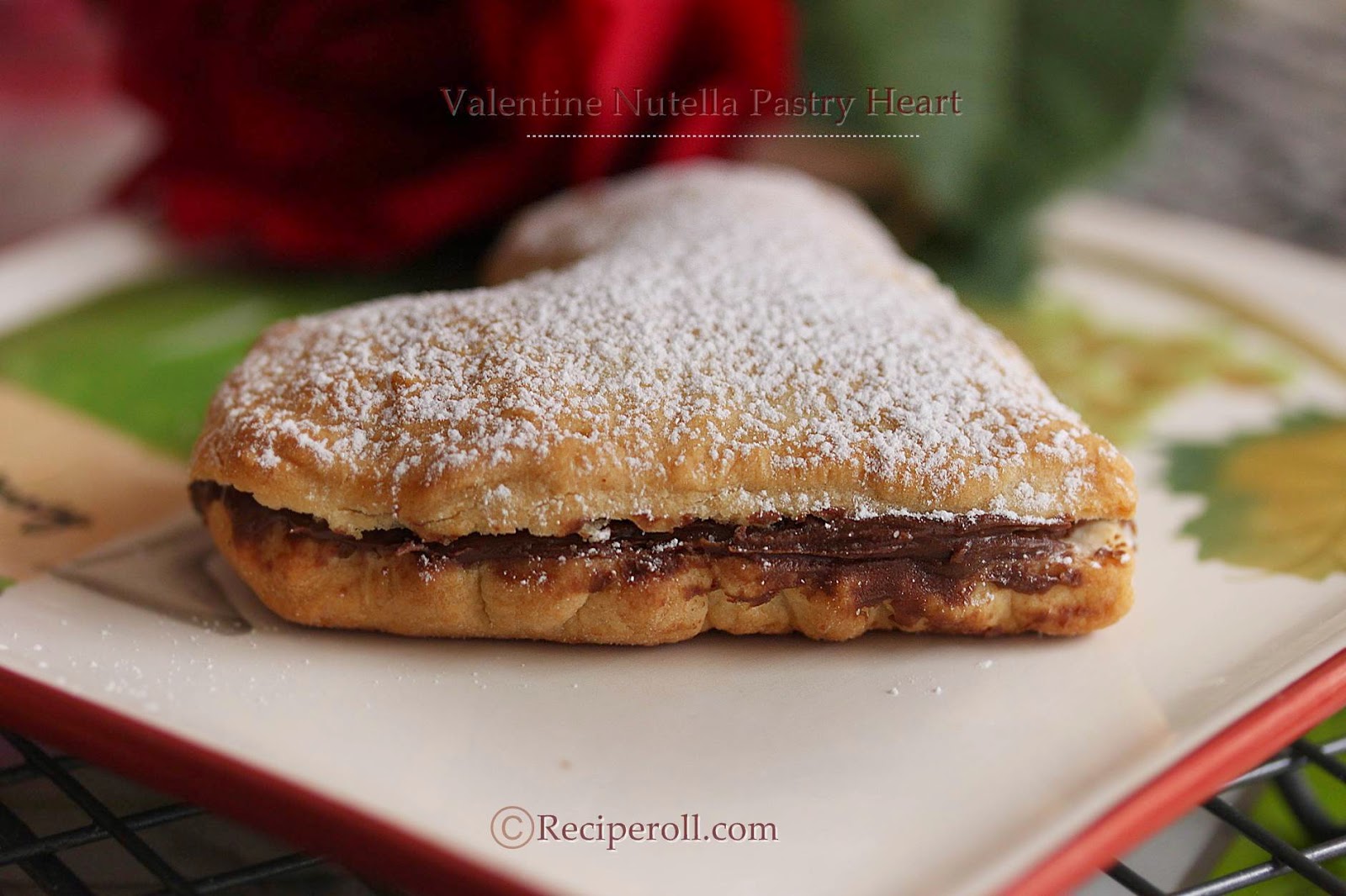 Nutella Pastry Hearts Valentine Pastry Heart