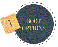 usb boot options