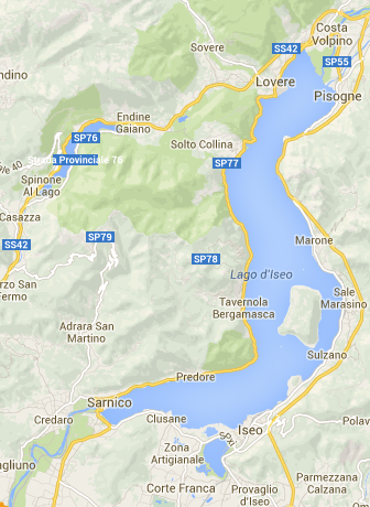 Iseosee (Lago d'Iseo): Der Iseosee im Überblick Iseosee (Lago d'Iseo): Der Iseosee im Überblick