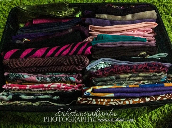 cara-simpan-tudung-bawal-dan-shawl