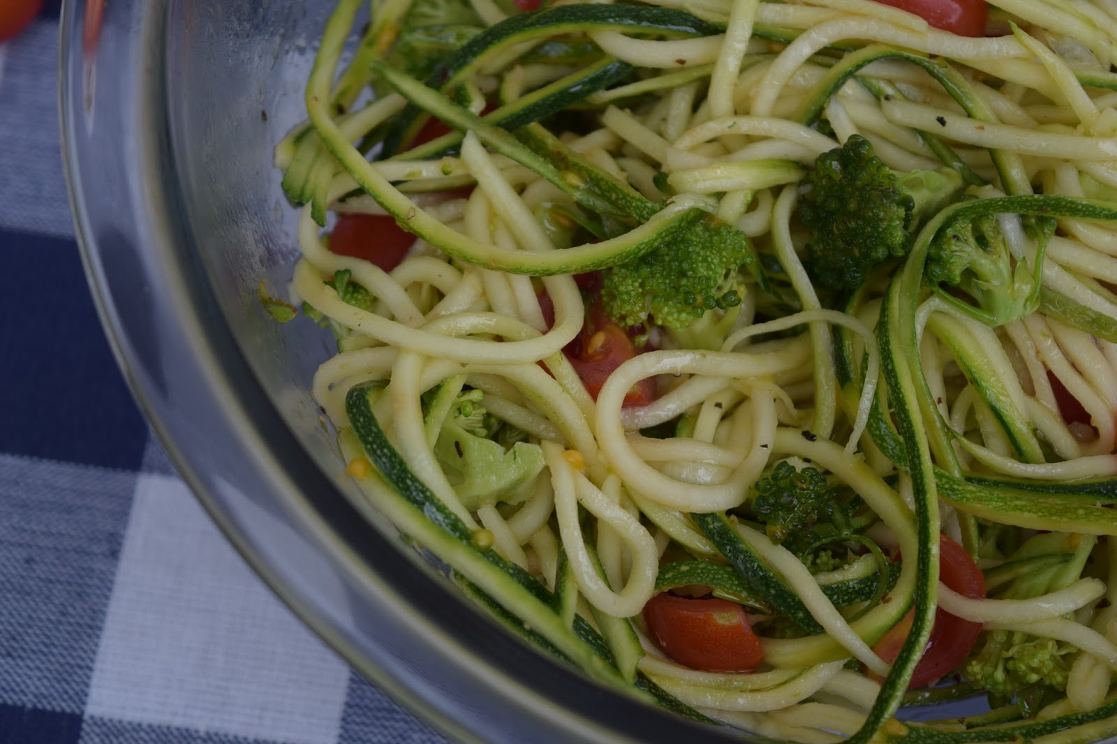 Been There Baked That Zucchini "Pasta" Salad