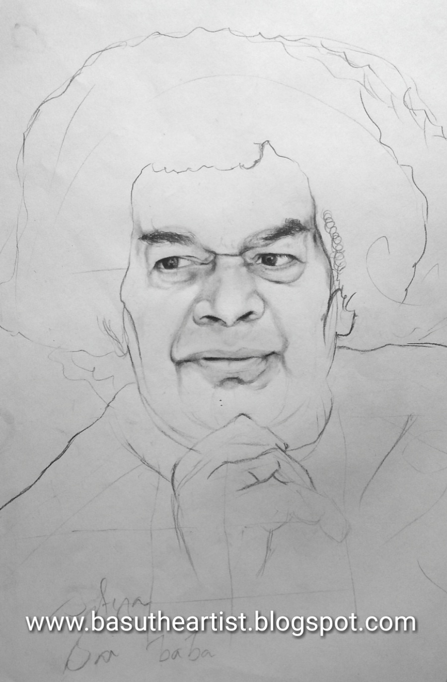 Discover 174+ sai baba sketch painting latest