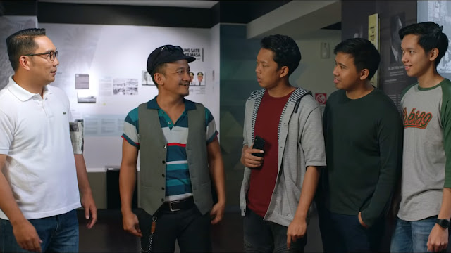 Mantan Walikota Bandung / Gubernur Jawa Barat Kang Emil di Yowis Ben 2