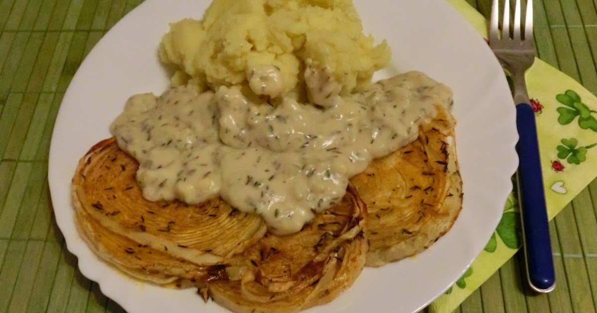 Bhakti Yoginis Blog: Ofen-Weißkohl mit cremiger Zwiebelsoße und ...