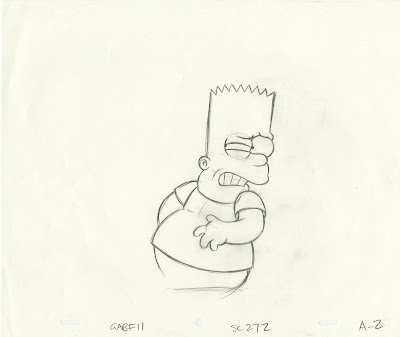Living Lines Library: The Simpsons (TV Series 1989– ) - Production Drawings