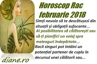 Horoscop februarie 2018 Rac 