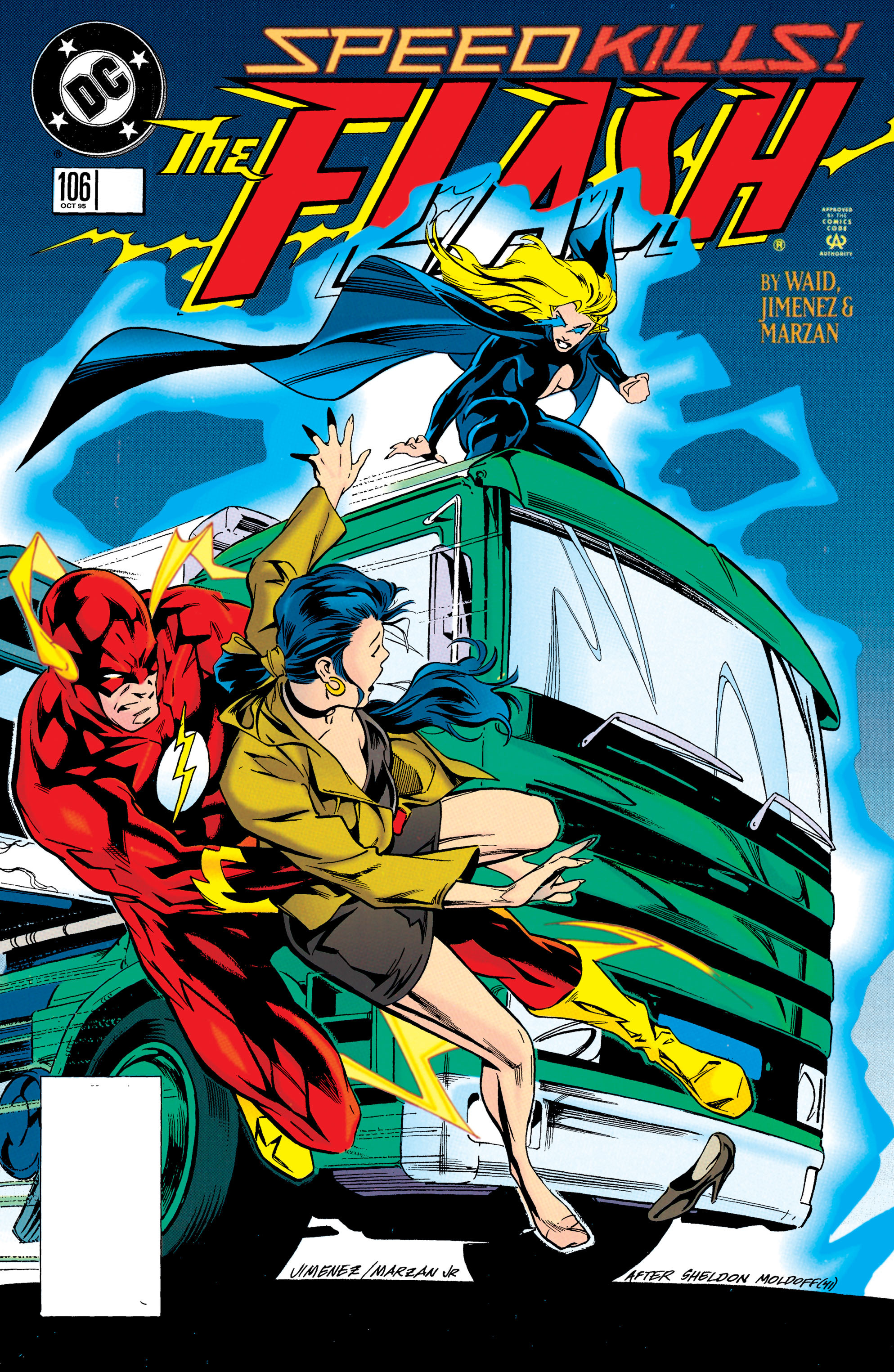 Read online The Flash (1987) comic -  Issue #106 - 1