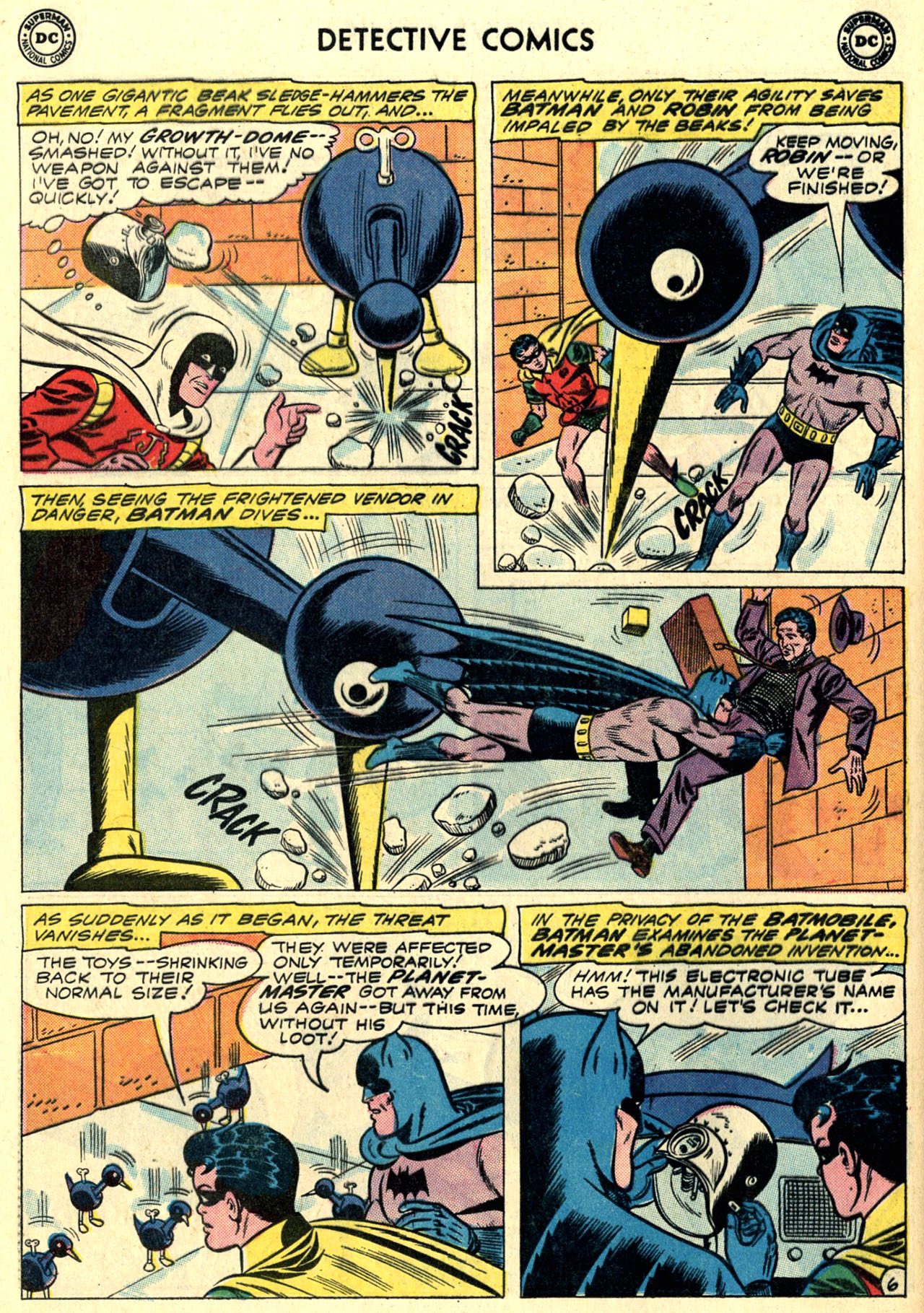 Read online Detective Comics (1937) comic -  Issue #296 - 8