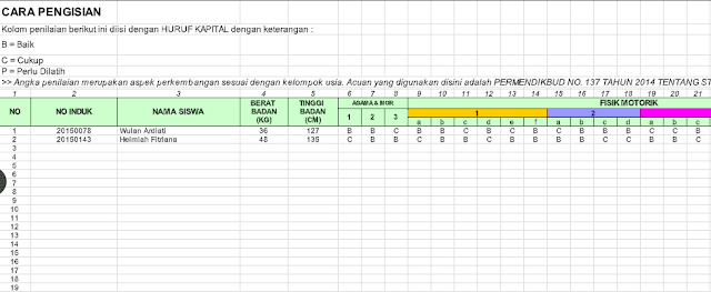 Aplikasi Raport TK/PAUD Usia 34 Tahun Revisi 2018 Aplikasi Raport TK/PAUD Usia 34 Tahun Revisi 2018