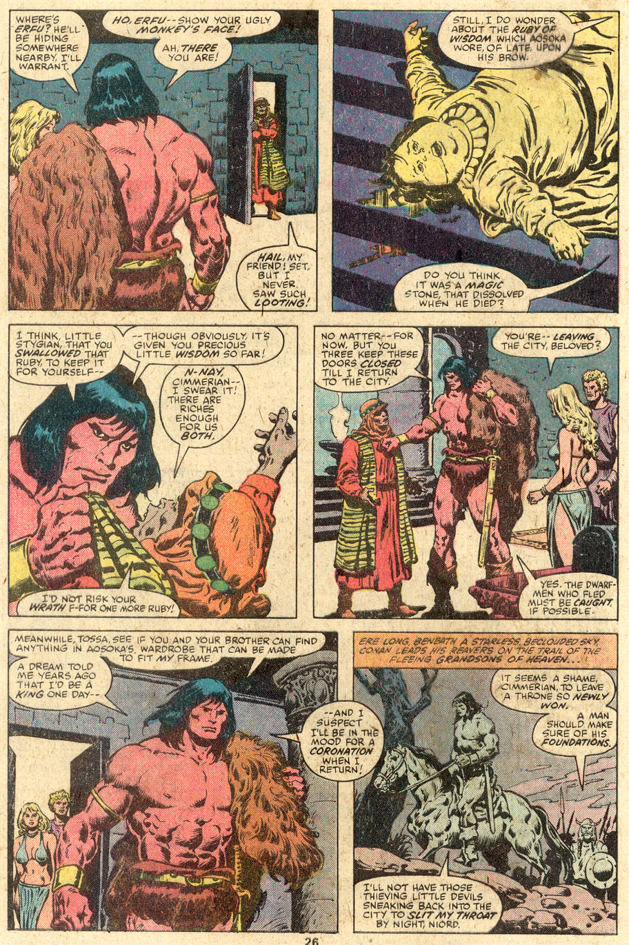 Read online Conan the Barbarian (1970) comic -  Issue #112 - 15