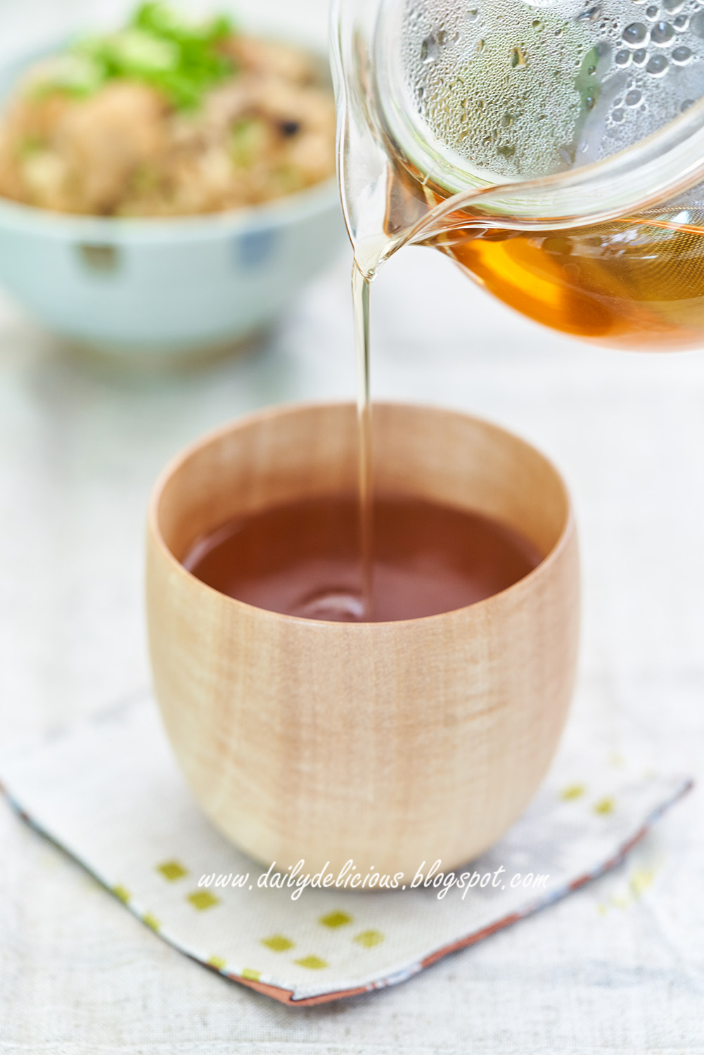 dailydelicious: Brown Rice with Mushroom: One dish meal