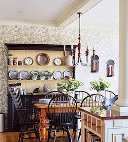 decora y disena: 24 Ideas de Papel Tapiz en la Cocina