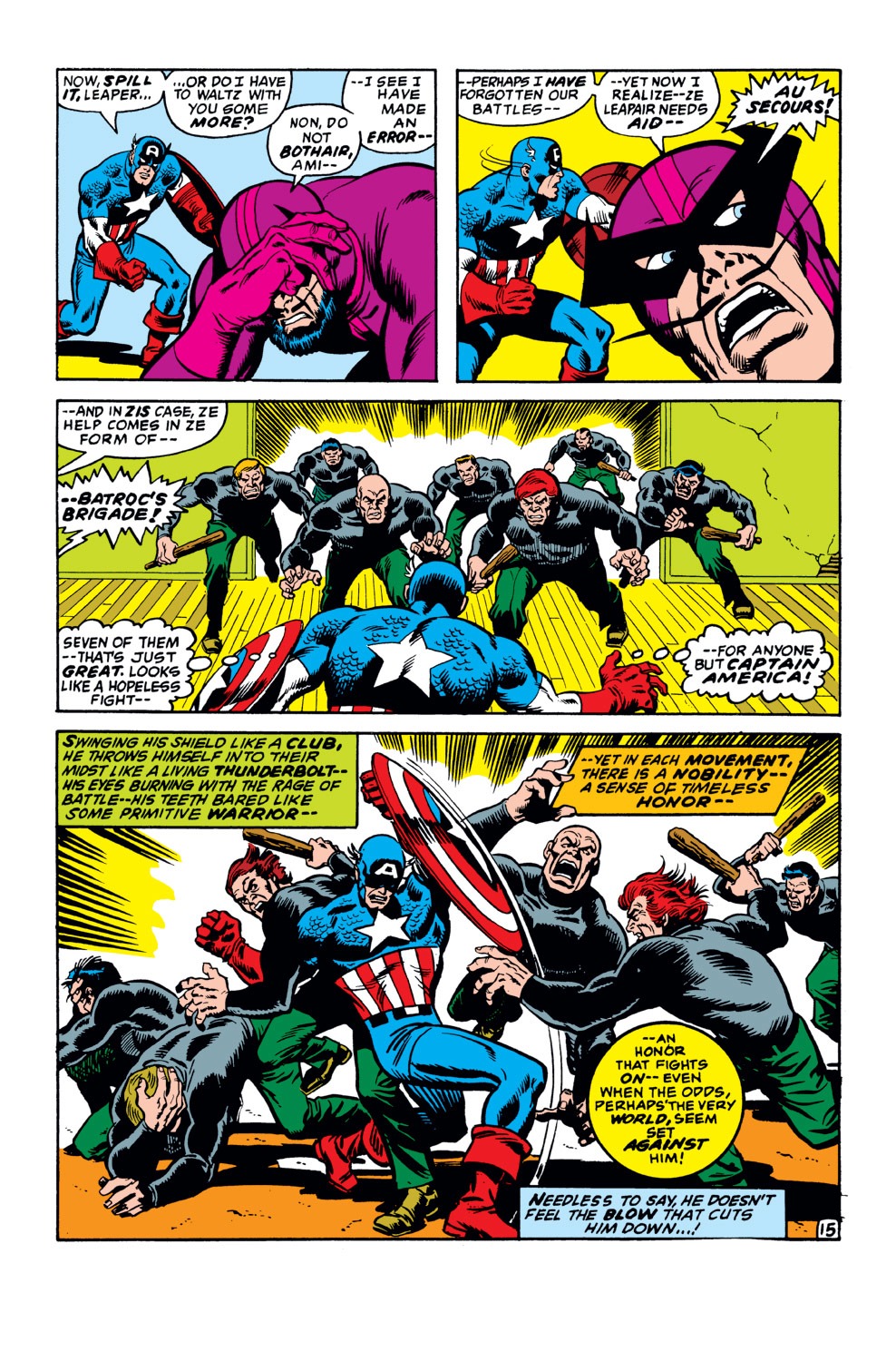 Read online Captain America (1968) comic -  Issue #149 - 16