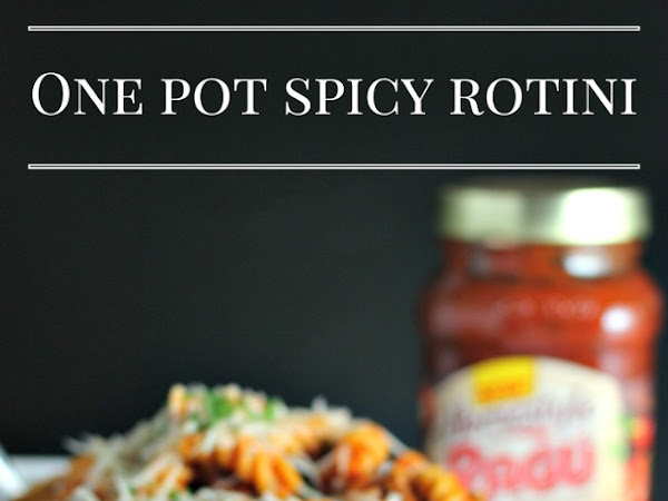 One Pot Spicy Rotini Pasta