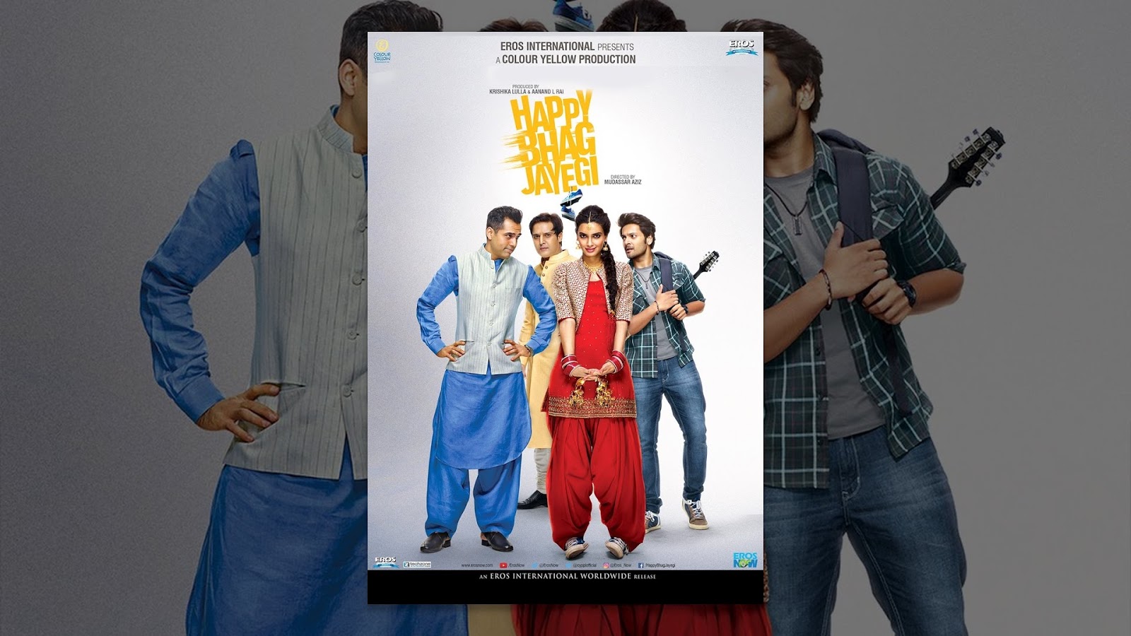 Happy Bhag Jayegi 2016 HD Movies Free Download 720p DVDRip
