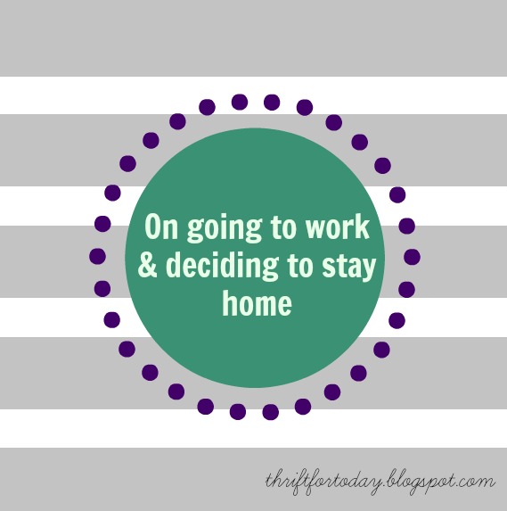 stay at home going back to work