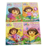 Nickelodeon Jumbo Assorted Dora The Explorer Activity And Coloring Book (1pc) - Dora Coloring Book (Assorted Designs) Lowest Price