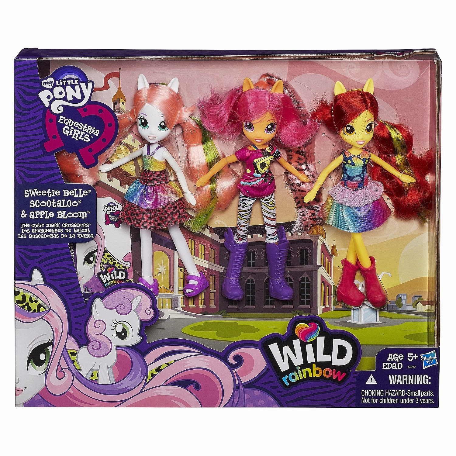 Cutie Mark Crusaders Wild Rainbow Equestria Girls