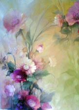 Lukisan Bunga Lilac