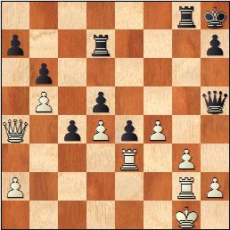 Partida de ajedrez O’Kelly - Francino, posición después de 39…Td7