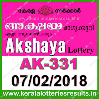 Kerala Lottery Result 07-02-2018 Akshaya Lottery Results AK-331 www.keralalotteriesresults.in keralalotteriesresults.in, kerala lottery, kl result, yesterday lottery results, lotteries results, keralalotteries, kerala lottery, keralalotteryresult, kerala lottery result, kerala lottery result live, kerala lottery today, kerala lottery result today, kerala lottery results today, today kerala lottery result, kerala lottery result 07-02-2018, akshaya lottery results, kerala lottery result today akshaya, akshaya lottery result, kerala lottery result akshaya today, kerala lottery akshaya today result, akshaya kerala lottery result, akshaya lottery ak.331 results 7-2-2018, akshaya lottery ak 331, live akshaya lottery ak-331, akshaya lottery, kerala lottery today result akshaya, akshaya lottery ak-331 07/02/2018, today akshaya lottery result, akshaya lottery today result, akshaya lottery results today, today kerala lottery result akshaya, kerala lottery results today akshaya 7 1 18, akshaya lottery today, today lottery result akshaya 7-1-18, akshaya lottery result today 7.1.2018, kerala lottery result live, kerala lottery bumper result, kerala lottery result yesterday, kerala lottery result today, kerala online lottery results, kerala lottery draw, kerala lottery results, kerala state lottery today, kerala lottare, kerala lottery result, lottery today, kerala lottery today draw result, kerala lottery online purchase, kerala lottery online buy, buy kerala lottery online