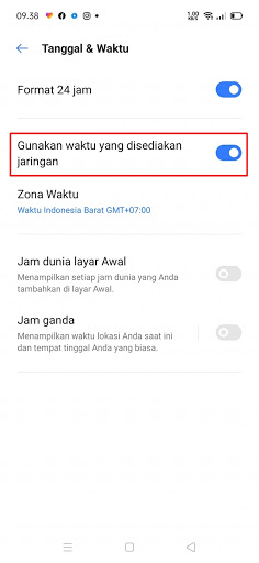 How to solve error clock on Realme after changing region 3