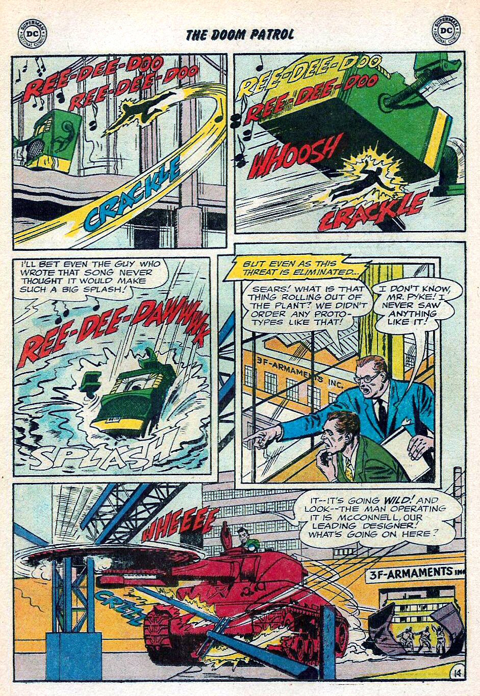 Read online Doom Patrol (1964) comic -  Issue #96 - 18