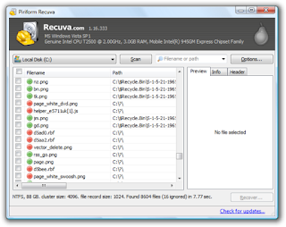 recuva - the best data recovery software